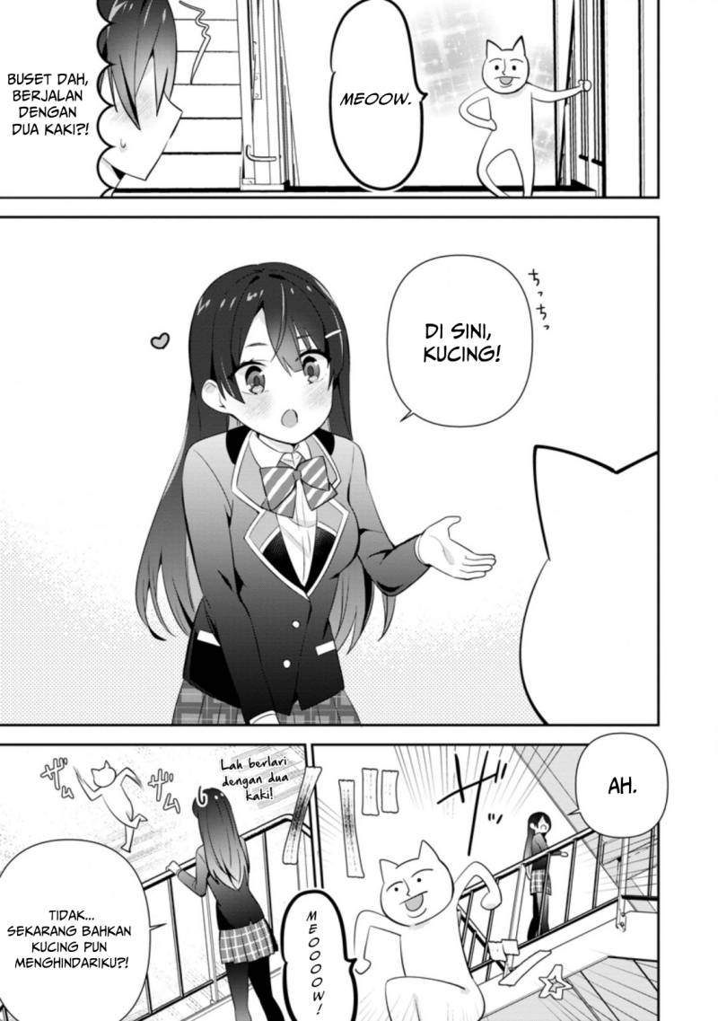 The Cute Girl Sitting Next to Me Is Trying to Make Me Fall in Love With Her as a Way to Ridicule Me Chapter 12 Bahasa Indonesia